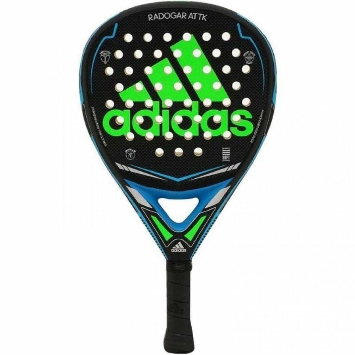Padel Racket Adidas Radogar ATTK Blue Carbon fibre-4