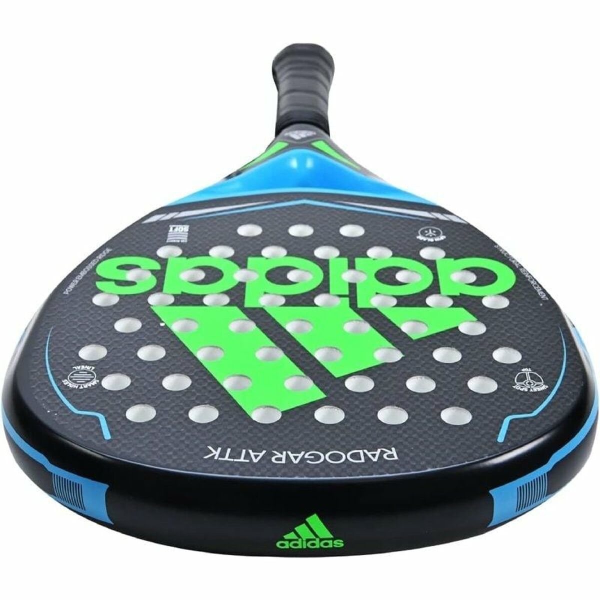 Padel Racket Adidas Radogar ATTK Blue Carbon fibre-1